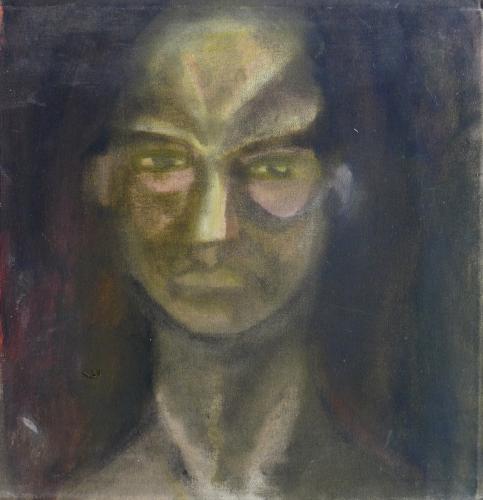 OT. 1990 Oel auf Leinwand 30×30 cm (c) Andrea Muheim