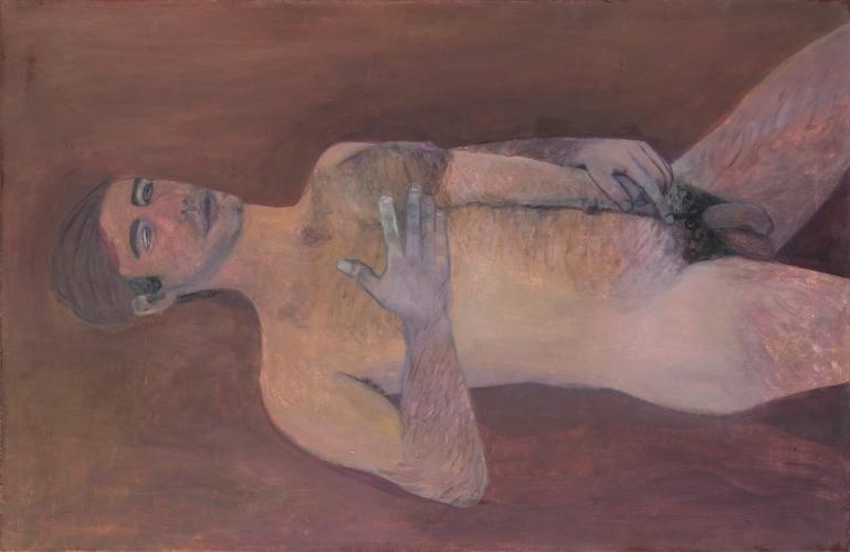 Chrigi 1996 Oel/Leinwand 65×100 cm (c) Andrea Muheim
