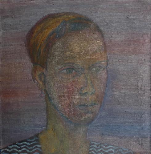 Bettina 1998 Oel auf Leinwand 30×30 cm (c) Andrea Muheim