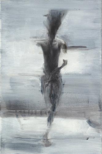 Dancer VI 2018 Oel auf Acryl auf Leinwand 45×30 cm (c) Andrea Muheim