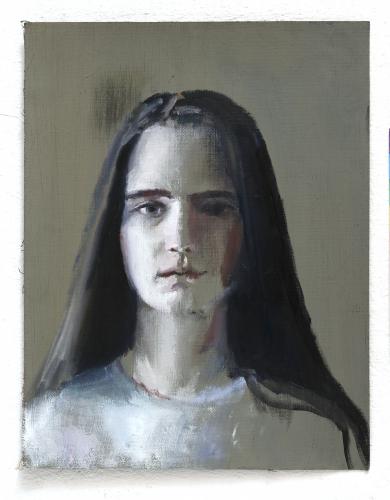 Silvana  20.4. 2020 Oel/Leinen 39 × 30 cm (c) Andrea Muheim