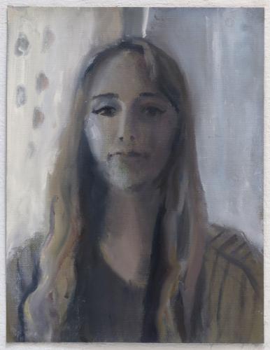 Nora  1.5. 2020 Oel/Leinen 39 × 30 cm (c) Andrea Muheim